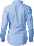 Blusa de algodón para mujer con mangas largas., cielo azul Blusa de algodón para mujer con mangas largas., cielo azul