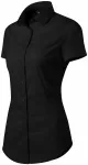 Blusa de mujer Slim fit, negro
