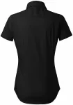 Blusa de mujer Slim fit, negro