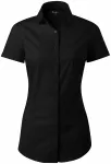Blusa de mujer Slim fit, negro