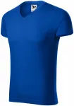 Camiseta ajustada para hombre, azul real