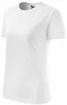 Camiseta clásica de mujer, blanco