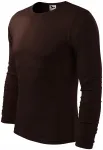 Camiseta de manga larga para hombre, café Camiseta de manga larga para hombre, café