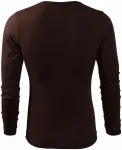 Camiseta de manga larga para hombre, café Camiseta de manga larga para hombre, café