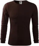 Camiseta de manga larga para hombre, café Camiseta de manga larga para hombre, café