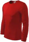 Camiseta de manga larga para hombre, rojo