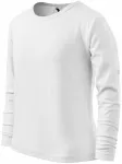 Camiseta de manga larga para niños, blanco