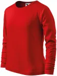 Camiseta de manga larga para niños, rojo