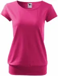Camiseta de moda para mujer, púrpura Camiseta de moda para mujer, púrpura