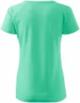 Camiseta de mujer slim fit con manga raglán, menta Camiseta de mujer slim fit con manga raglán, menta