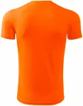 Camiseta deportiva para niños, naranja neón