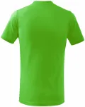 Camiseta sencilla para niños, manzana verde Camiseta sencilla para niños, manzana verde