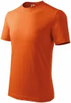 Camiseta sencilla para niños, naranja Camiseta sencilla para niños, naranja