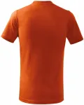 Camiseta sencilla para niños, naranja Camiseta sencilla para niños, naranja