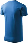 Camiseta simple para hombre, azul claro Camiseta simple para hombre, azul claro