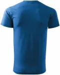 Camiseta simple para hombre, azul claro Camiseta simple para hombre, azul claro