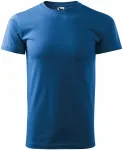 Camiseta simple para hombre, azul claro Camiseta simple para hombre, azul claro
