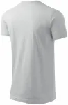 Camiseta simple para hombre, mármol gris claro Camiseta simple para hombre, mármol gris claro