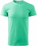 Camiseta simple para hombre, menta Camiseta simple para hombre, menta