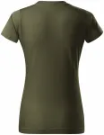 Camiseta simple para mujer, military Camiseta simple para mujer, military