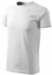 Camiseta unisex de mayor peso, blanco