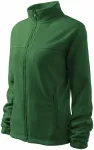 Chaqueta de lana para mujer, botella verde