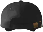 Gorra de 6 paneles, negro