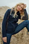 Chaqueta de mujer polar en contraste Chaqueta de mujer polar en contraste