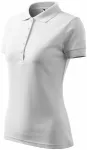 Polo elegante para mujer, blanco