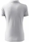 Polo elegante para mujer, blanco