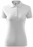 Polo elegante para mujer, blanco