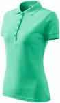 Polo elegante para mujer, menta