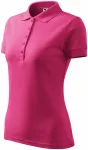 Polo elegante para mujer, púrpura