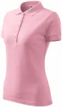 Polo elegante para mujer, rosado
