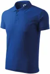 Polo holgado de hombre, azul real