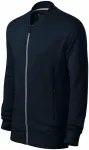 Sudadera de hombre con bolsillos ocultos, azul oscuro