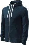 Sudadera de hombre con capucha en contraste, azul oscuro