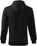 Sudadera de hombre con capucha, negro