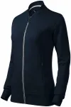Sudadera de mujer con bolsillos ocultos, azul oscuro