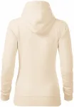 Sudadera de mujer con capucha sin cremallera, almendra Sudadera de mujer con capucha sin cremallera, almendra